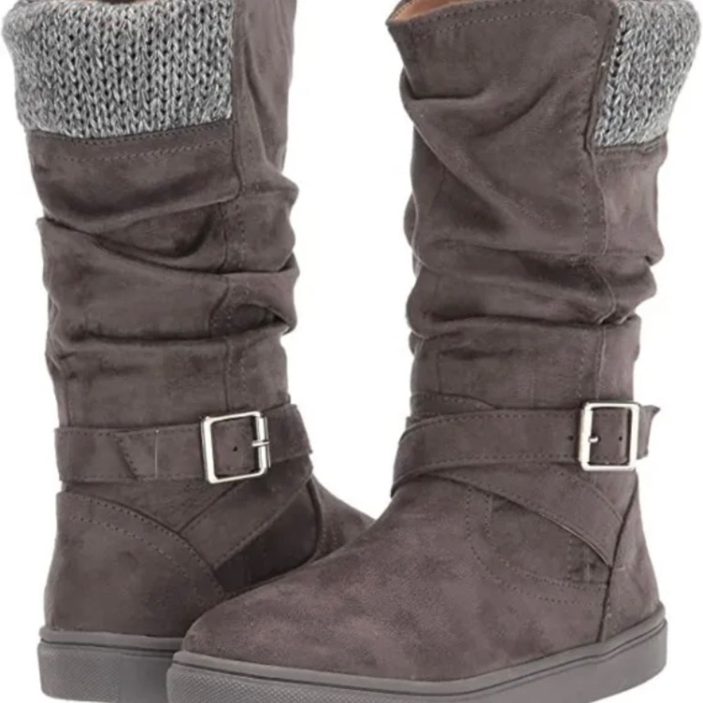 DV by Dolce Vita‎ Girls Styley Fashion Boot Charcoal Gray Size 13 NWOB 7054